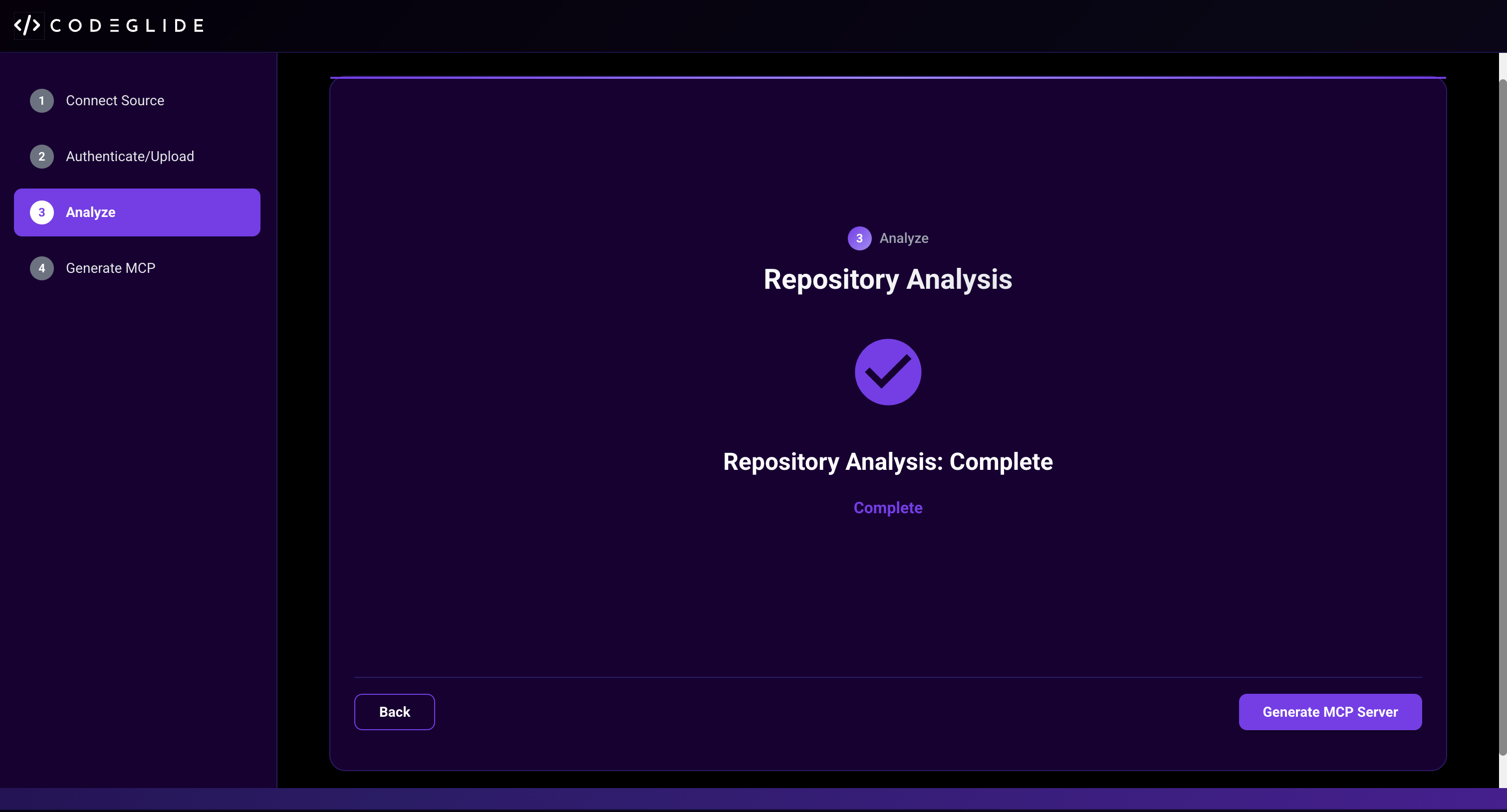 Step 5: Repository analysis
